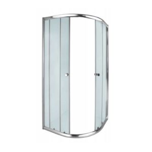 Aquila Shower Door, Chrome, 900 x 900 x 1850mm